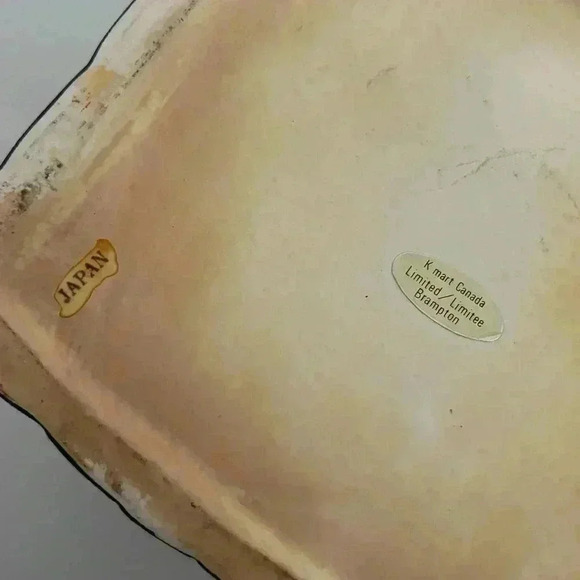 Vintage 70s made in Japan for K  Mart fairytale cottage ceramic cookie jar - Picture 2 of 11